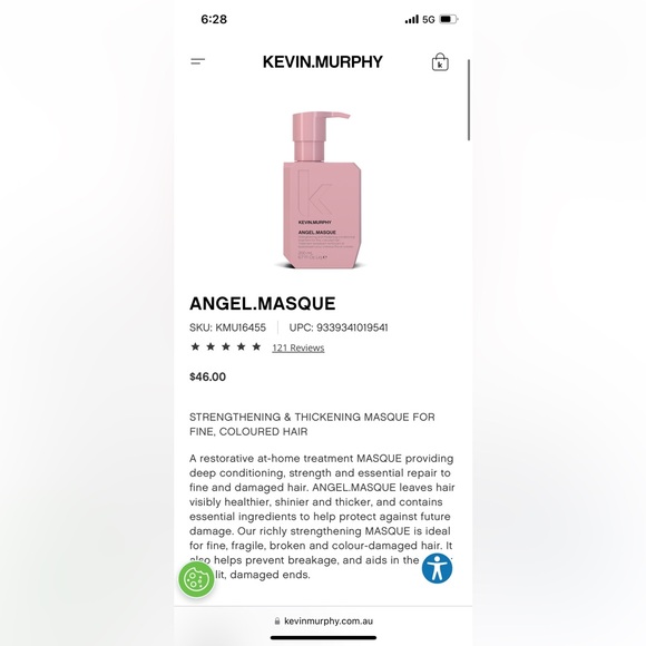 BRAND NEW KEVIN MURPHY ANGEL MASQUE! Never used! - Picture 2 of 5